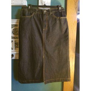 TYTE Stretch Jean Denim Skirt Black Size 11 Juniors